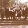 1967 Vorbeimarsch an der Kirche